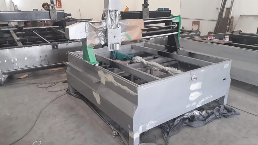 Montagem de Router CNC