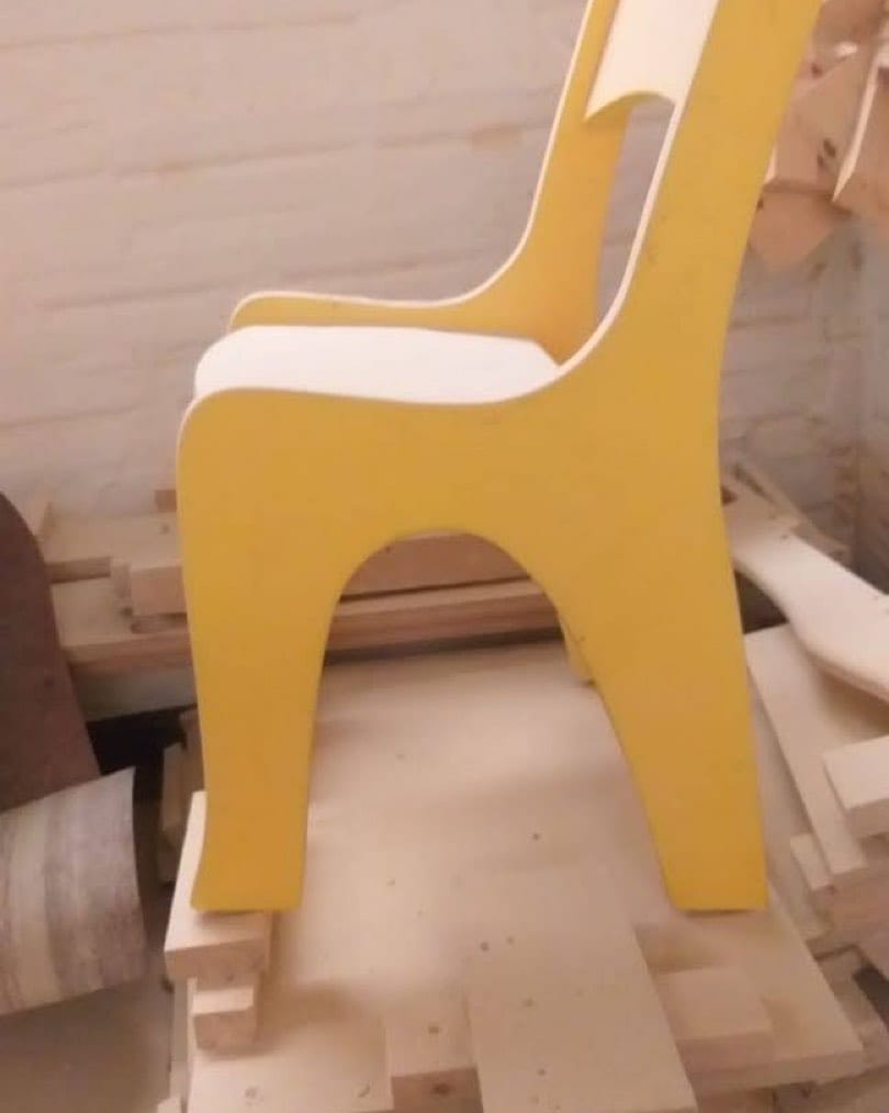 Cadeira Infantil em MDF — Corte CNC