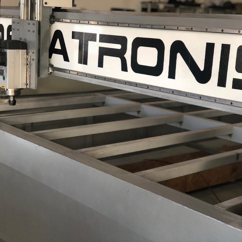 Detalhe — Spindle e Estrutura Reforçada